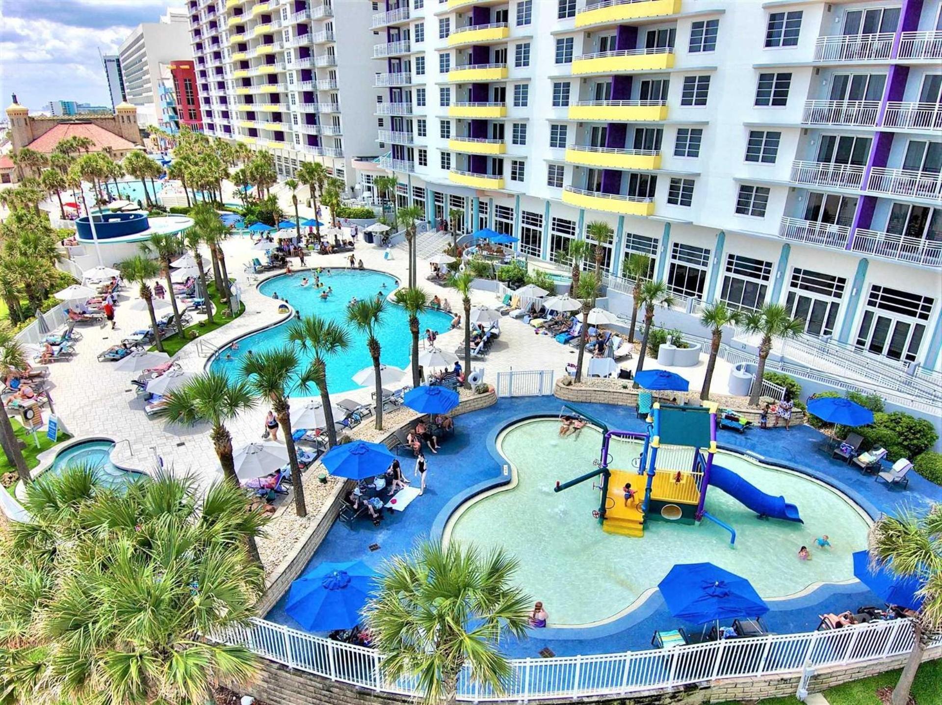 Luxury Beach Penthouse Villa Ocean Walk Resort Daytona Beach Exterior photo